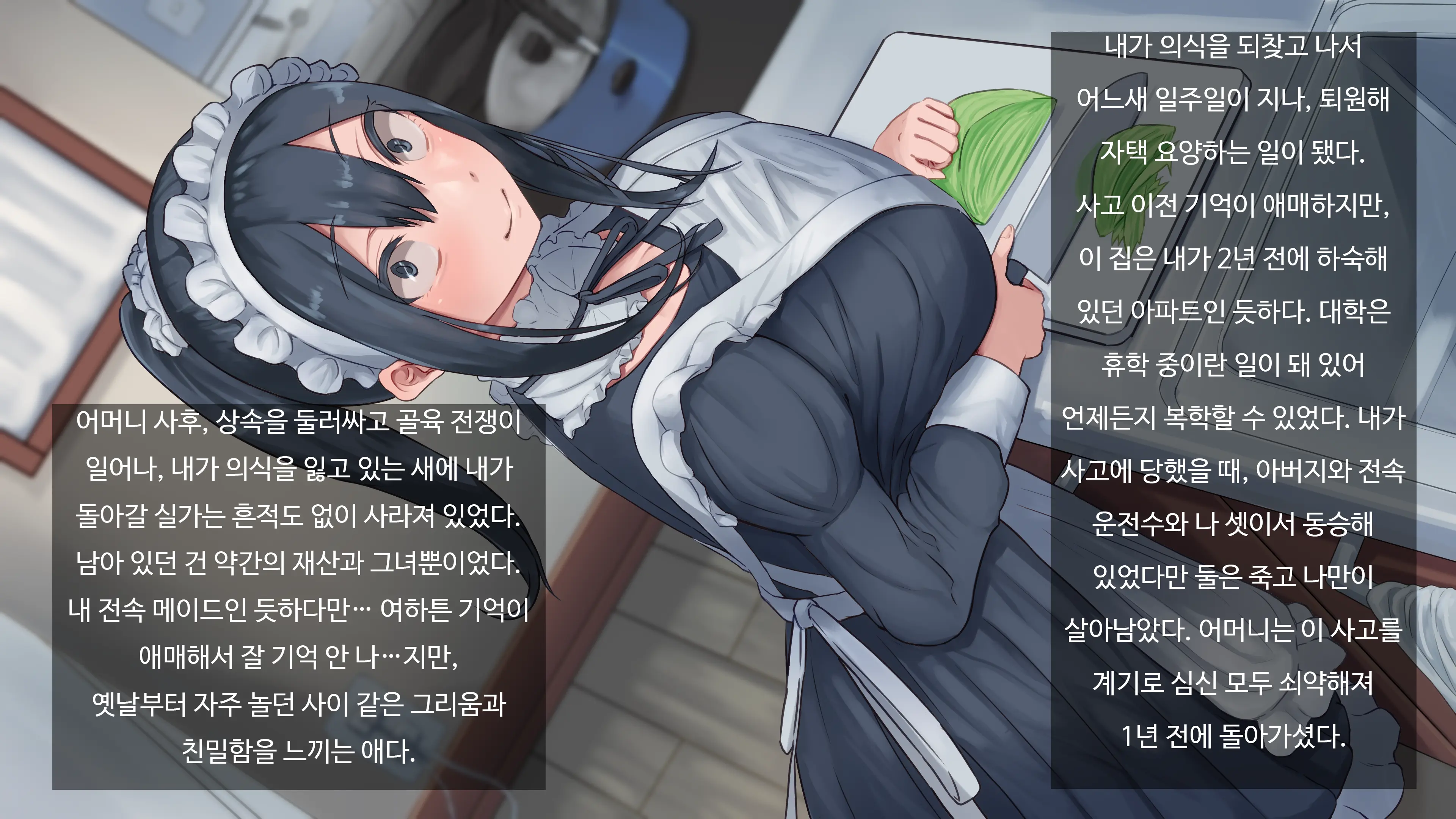 Shihakugan No Maid-San To Seikatsu | 사백안의 메이드 씨와 성활